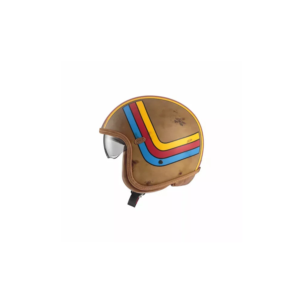 Casco Vintage Platinum Edition — XS, marrón